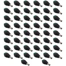Oferta 50 Conector Plug P4 Macho Femea Com Borne Cftv Camera
