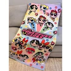 Toalha de Praia MENINAS SUPER PODEROSAS  Para praia e piscina 70x1.40 ESTAMPADA
