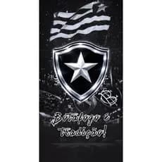 Toalha de Banho torcida Botafogo Praia Piscina Felpa Estampada