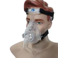 Máscara Oronasal CPAP Mask Silicone FM-01S Adolescente/Adulto - Compower