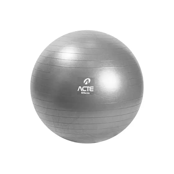 Bola Suíça Para Pilates 65cm Cinza T9-C - Acte Sports