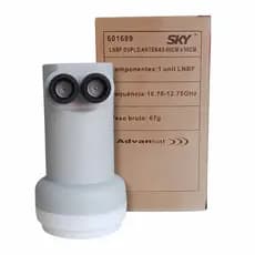 Lnbf Duplo Banda Ku Universal Padrão Sky Hd Duas Saídas Advansat Imagevox