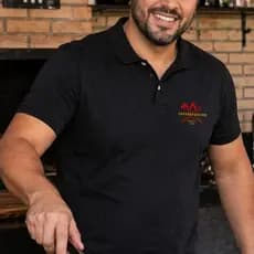 Camisa Churrasqueiro Camiseta Polo Profissional Churrasqueiro Camisa de Qualidade Polo Piquet PA