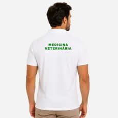 Camisa Polo Uniforme MEDICINA VETERINARIA Camiseta Veterinário Profissional Blusa Polo Piquet PA
