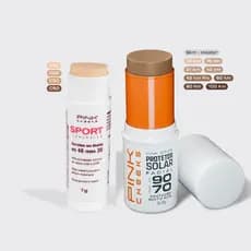 Pink Stick + Corretivo Resistente Agua e Suor Escolha a sua cor Proteção Solar E Cobertura