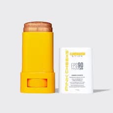 Iluminador Multifuncional Corporal e Facial FPS 90 FPUVA 35 17,5g com Proteção Solar PINK CHEEKS