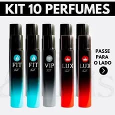 Kit 10 Perfumes Touti (Escolha as Fragrâncias Pelo Chat)