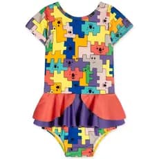 Maiô Manga Curta Bebê Feminino Lilica