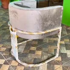 Poltrona Decorativa Cadeira Jantar Clinica Recepçao Consultorio