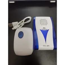 Campainha Residencial Botão Wireless Doorbell Sem Fio Alcance De 100 Metros
