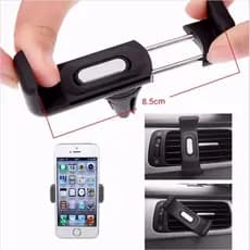 Suporte de celular veicular para saída de ar  giratório universal  360 graus Acessório veicular para smartphones  prático  fácil instalação seguro