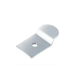 Kit 10 unidades Fixador suporte presilha Garra Para Espelho 2,5x1,5cm Zincado