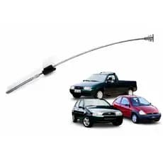 CABO DA ALAVANCA DO FREIO DE MÃO FORD KA E COURIER 1999 A 2012 FIESTA ENDURA 1996-99 ( CURTO )