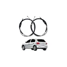 CABOS RODA TRASEIRA FREIO VW NOVO GOL VOYAGE G5 G6 G7 1.0 1.6 Ano de 2009 10 11 12 13 14 15 16 17 18