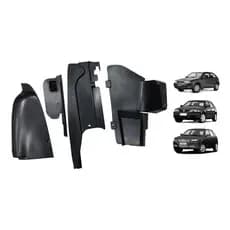 Kit Papelão Radiador Forro Plástico Vw Gol Saveiro Bola G2 G3 G4 - Defletor Sem Ar condicionado