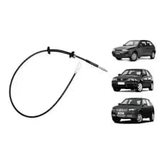 Cabo Do Velocímetro Vw Gol Parati Bola G2 Cht 1.0 1.6 - 1 Bico 1995 96 97 - Painel