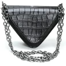 Bolsa Feminina Mini Bag Metalizada Pequena Blogueirinha