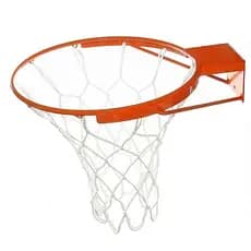 Aro De Basquete Cesta Tamanho Oficial Com Rede