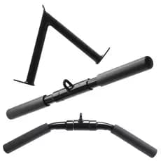 Kit 3 Puxadores Reto / Curvado / V Crossover Pulley Academia