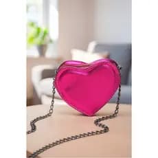 Bolsa Feminina Transversal Mini Bag Festa Coração