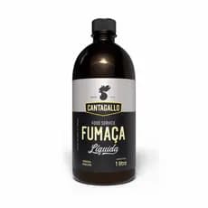 Fumaça Líquida CantaGallo 1L Essência Defumada Linha Profissional Food Service Sem Glúten Cozinha