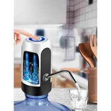 Bomba Elétrica Universal P/Garrafão Galão Água Recarregável USB /Galão de Água Bomba De Água