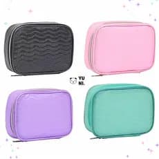 Estojo Box Brilho Escolar com Glitter com Zíper Reforçado Yepp | Organizador Grande | Yepp