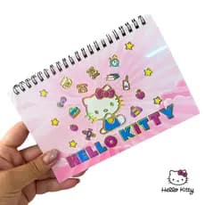 Caderno de Adesivos Hello Kitty 400 adesivos