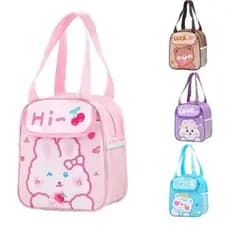 Bolsa Escolar Térmica 24cm Infantil Lancheira P/ Manter Alimentos Criança Quente Frio  Ursinho Menina Menino