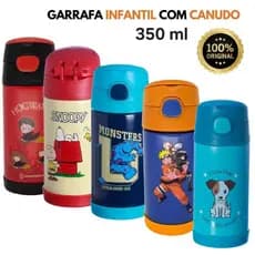 GARRAFA TÉRMICA INFANTIL TOP HANDLE PERSONAGENS