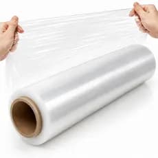 Plastico Filme PVC Transparente 200m Bobina para Mudanca Protecao de Moveis
