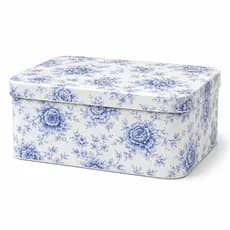 Caixa De Presente Grande Cartonada Rigida Floral Com Tampa Organizadora Premium 33x23x12cm