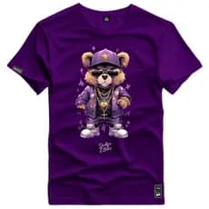 T-Shirt Masculina Plush Swagger Diverse Camisa Puro Algodão