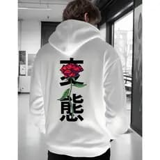 Blusa de Fio PREMIUM Hentai Rosas Japonesas Diverse Estilo Street Wear