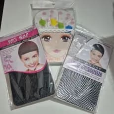 kit Toucas Nero Preta/ Touca Rede/ Touca Banho. Kit de Toucas para os Cabelos.