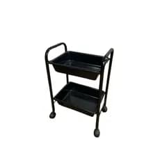 Carrinho Porta Esmalte e Auxiliar Manicure - 2 Bandejas