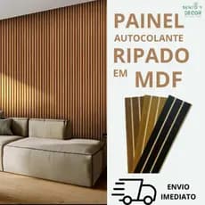 Kit 20 Painel Ripado MDF Decorativo MDF 45×11- ENVIO IMEDIATO