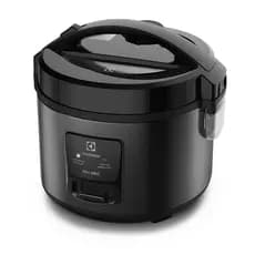 Panela de Arroz Elétrica Electrolux 2L Inox Efficient 2 em 1 com Visor Glass (ERC10)