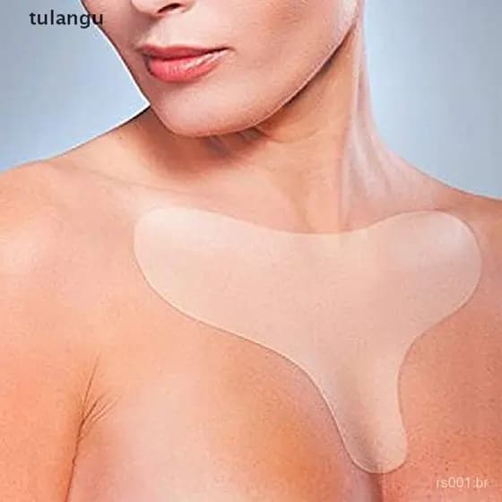 REVISÃO-silicone resolúvel anti-pescoço rugas remoção adesivo
