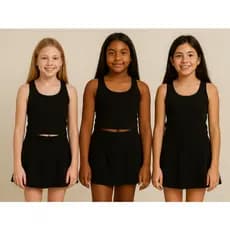 Kit C/ 3 Shorts Saia Tendência Escolar Infantil Juvenil Dia a Dia Maravilhoso