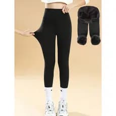 Calça Legging Grossa Térmica Juvenil Tendência Escolar Dia a Dia Perfeita do 12 ao 16
