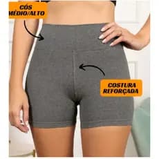Short Fitness Feminino de Academia Fitness Tecido Grosso Anti Transparecia Liso de Alta Qualidade