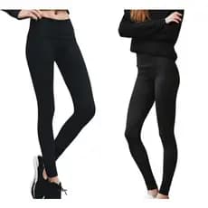 Calça Legging Térmica Peluciada Flanelada Infantil 4 ao 16 Legging Grossa Outono Inverno