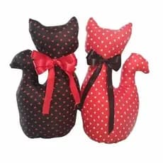 Gato Peso de Porta Lindo para DECORAR e Não deixar sua PORTA Bater.