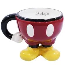 Caneca Porcelana Corpo Mickey - Disney R 52,00