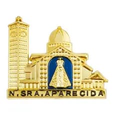 Enfeite Ímã Geladeira Santuário Nossa Senhora Aparecida 5.5cm