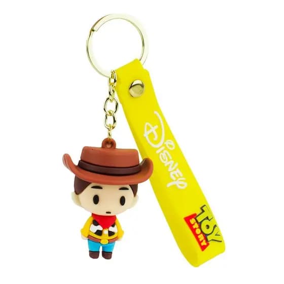 Chaveiro Woody Toy Story  Emborrachado PVC com Alça Silicone