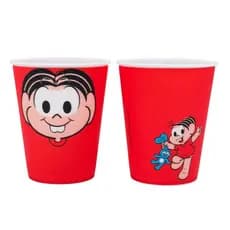 Copo Infantil Turma da Mônica  320ml Reutilizável Festa Aniversário Brinde