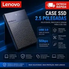 Case usb3.1 Para Disco Rígido 2.5 polegada e SSD Portátil Externo Sata