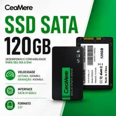 SSD SATA III 120GB 128GB